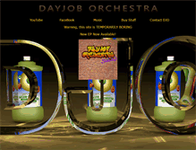 Tablet Screenshot of dayjoborchestra.com